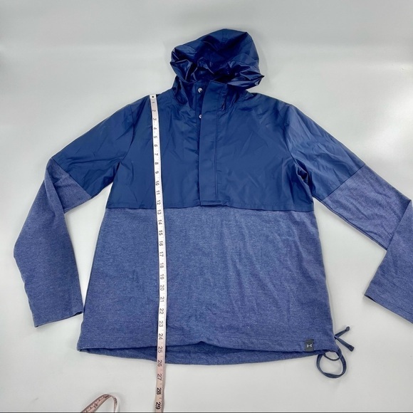 NWOT Under Armour Hybrid Wind Rain Pullover - size Small - Picture 3 of 13